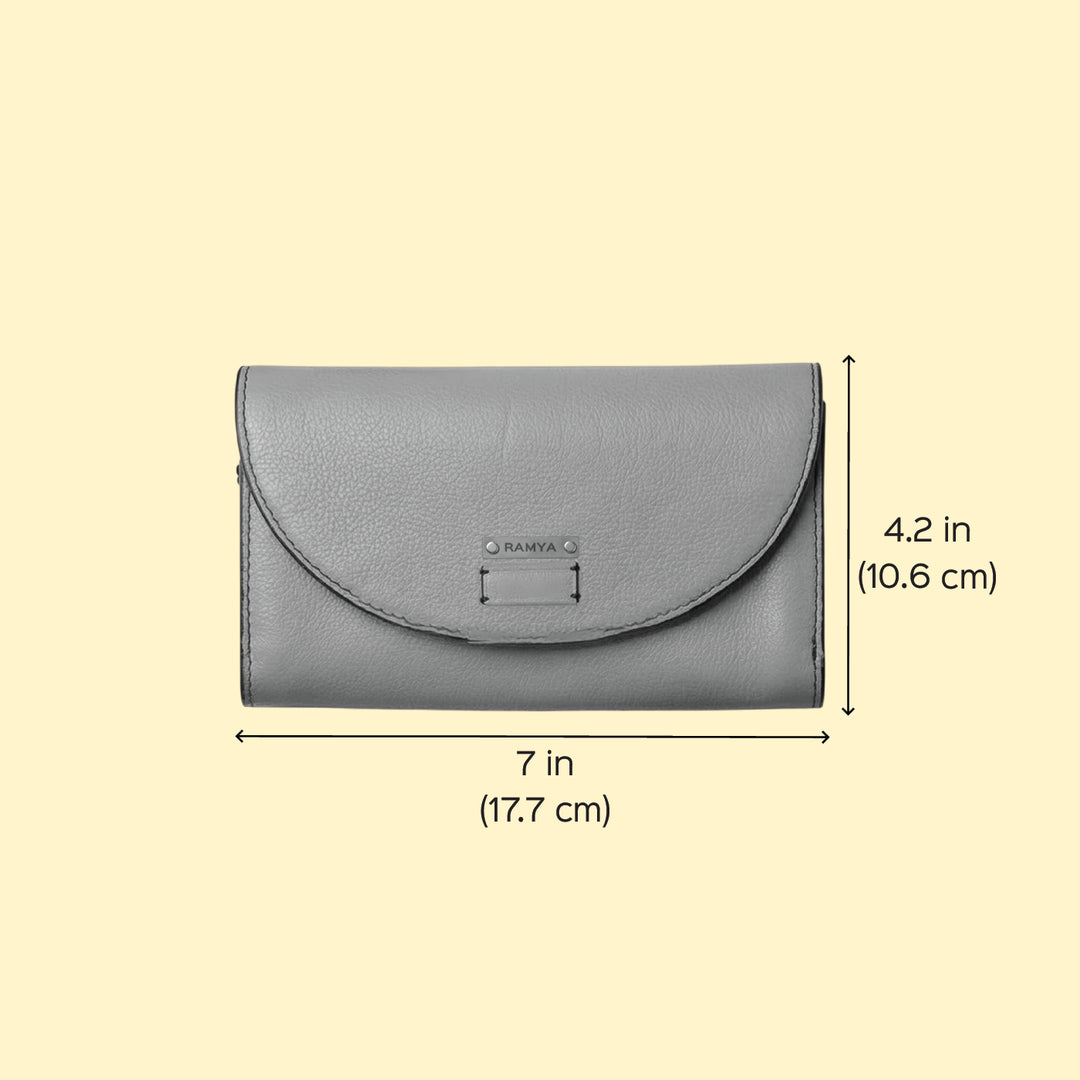 Personalized Black Becky Leather Wallet