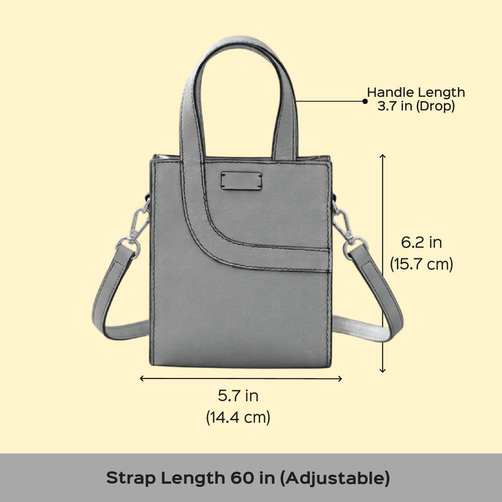 Mini Personalized Pink Monica Leather Handbag With Sling