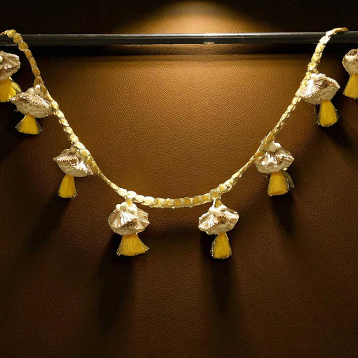 Handmade Yellow Marigold Design Toran