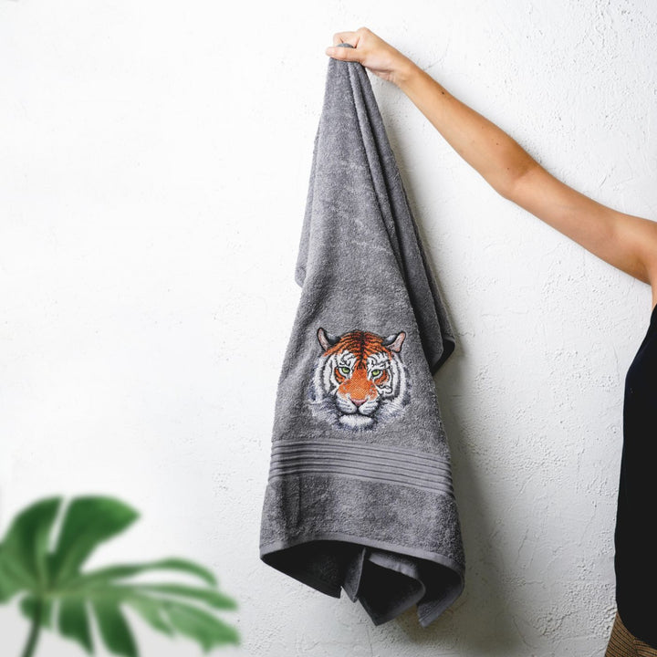 Embroidered Personalized Egyptian Cotton Couple Towel | Set of 4 - Zwende