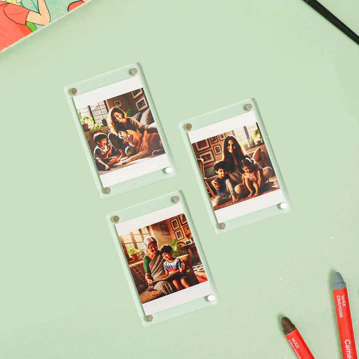Customized Magnetic Acrylic Photo Frame