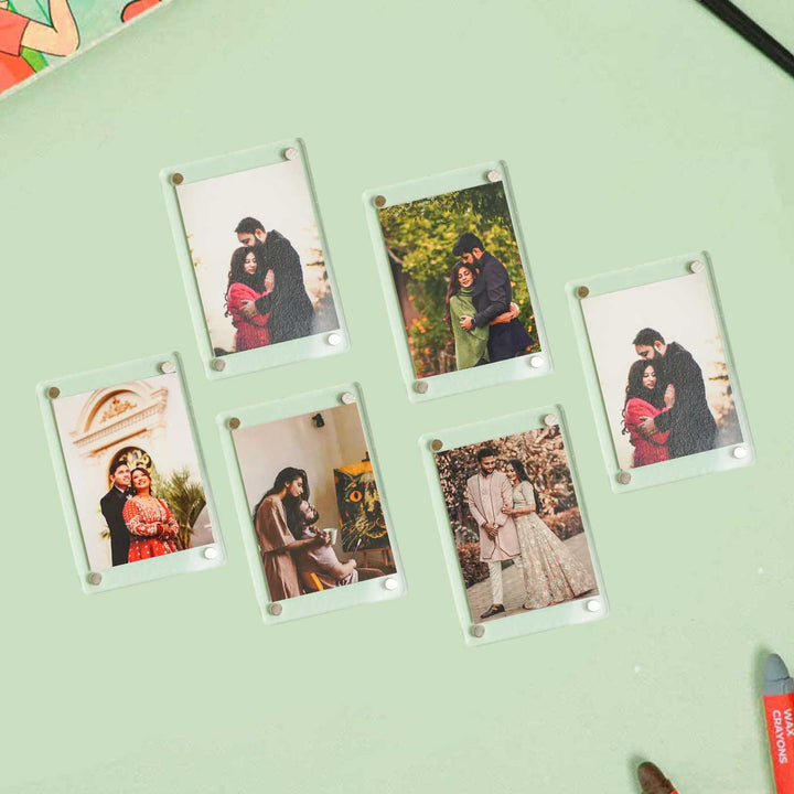 Customized Magnetic Acrylic Photo Frame