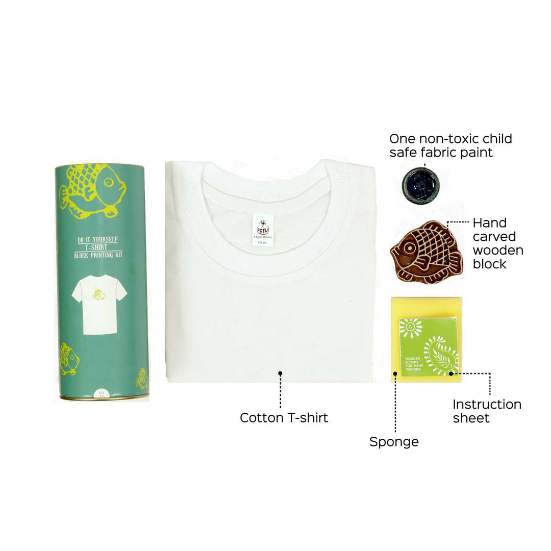 T-shirt Block Print DIY Kit