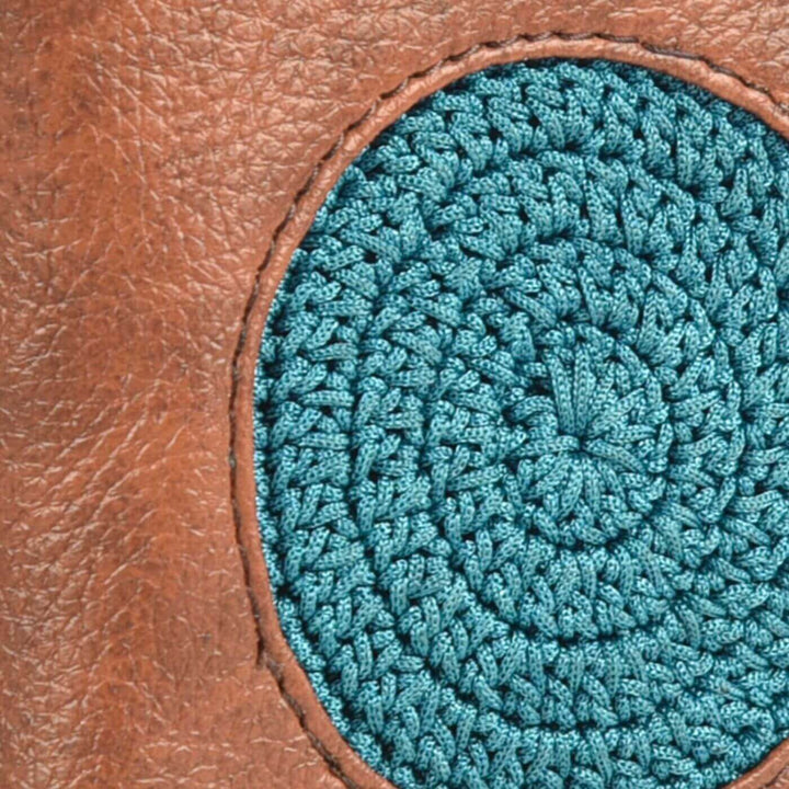 Handcrafted Faux Leather Pocketbook Wallet
