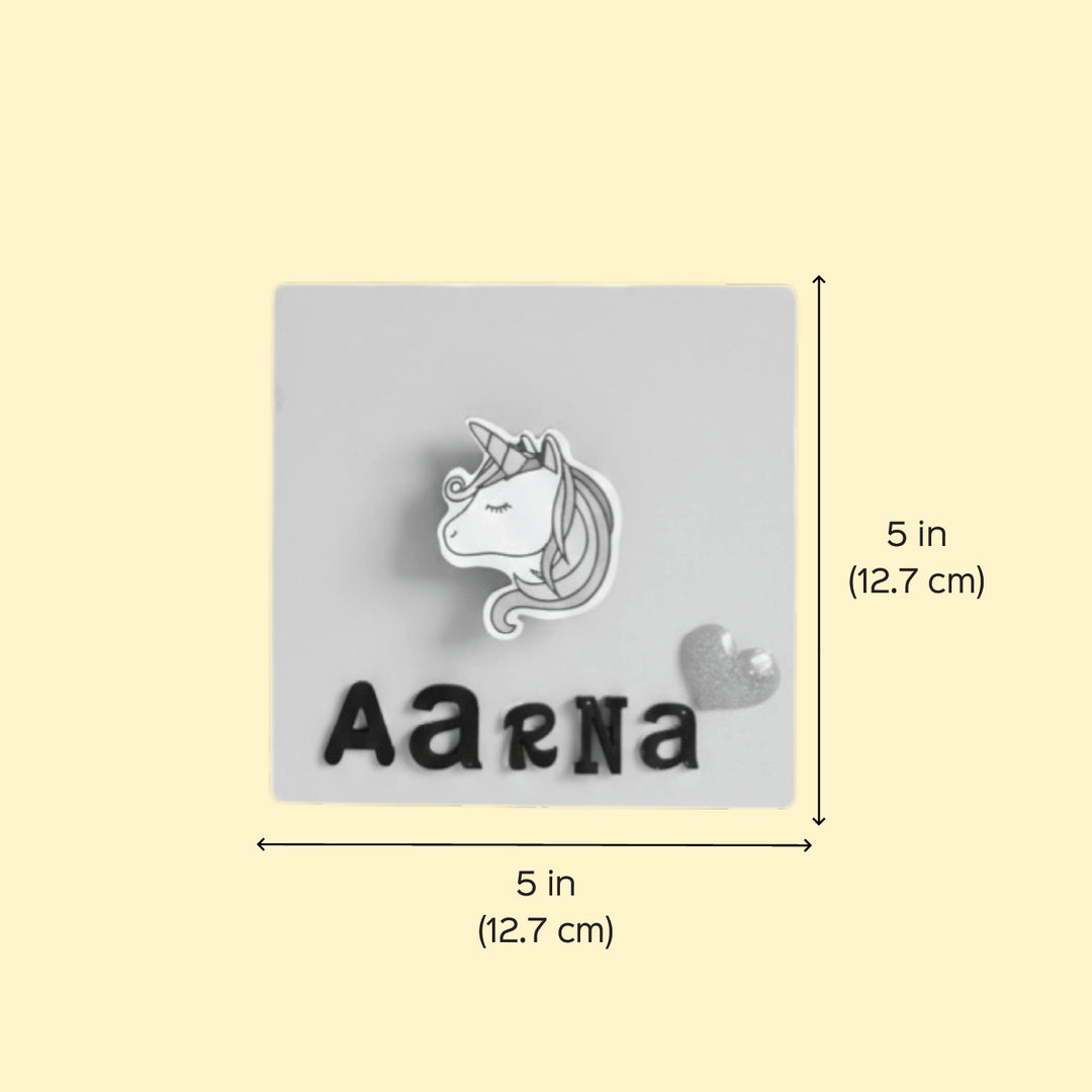 Unicorn Personalized Handmade Hamper | Includes 1 Box, 1 Mug, 1 Keychain , 3 Bracelets & 1 Potli