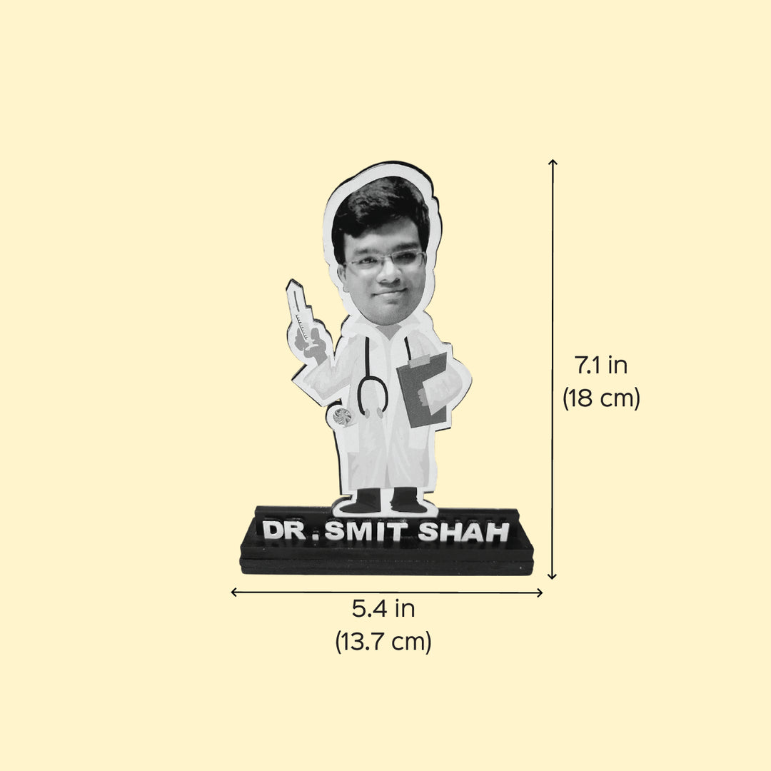 Photo Personalized Doctor Acrylic Cutout