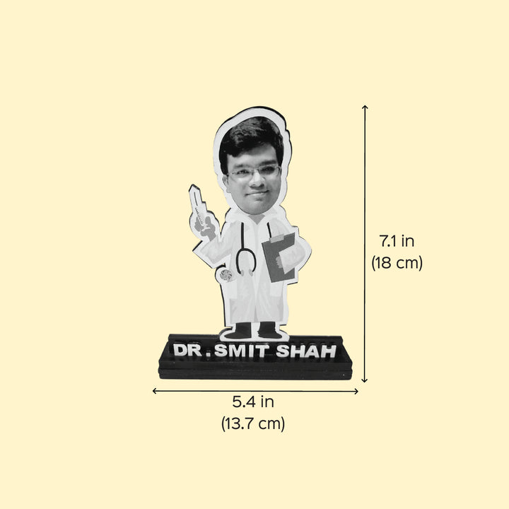 Photo Personalized Doctor Acrylic Cutout