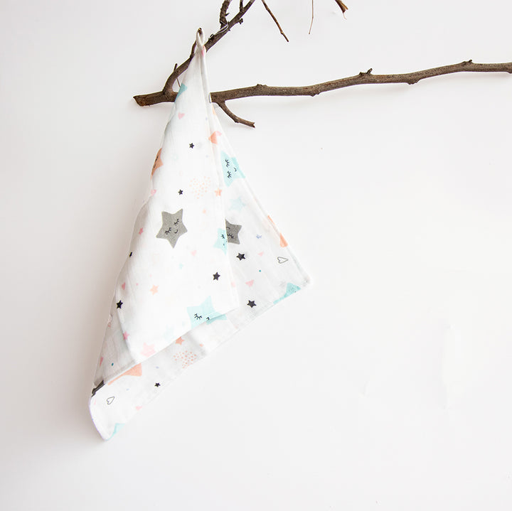 8 Pc | Personalized Twinkly Stars Baby Gift Basket | 0-4 Years