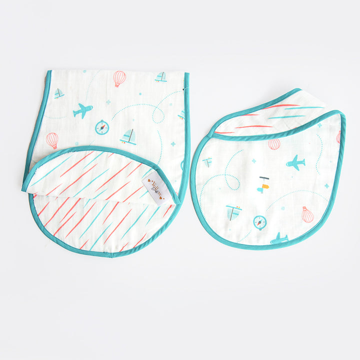 8 Pc | Personalized Lil Travellers  Baby Gift Basket | 0-4 Years