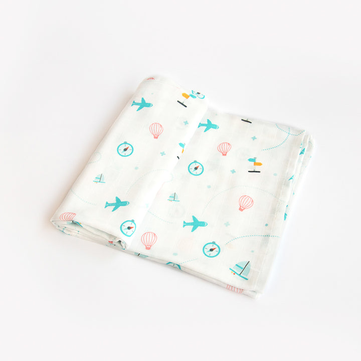 6 Pc | Personalized Lil Travellers Baby Gift Basket | 0-4 Years