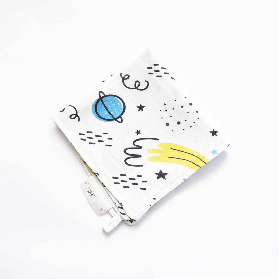 8 Pc | Personalized Doodle Hearts Baby Gift Basket | 0-4 Years