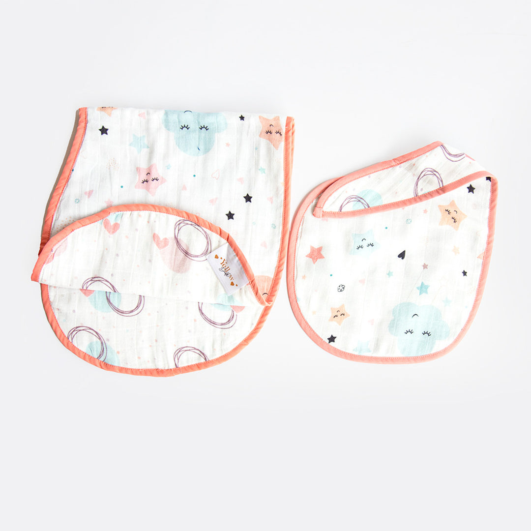8 Pc | Personalized Space Theme Baby Gift Basket | 0-4 Years