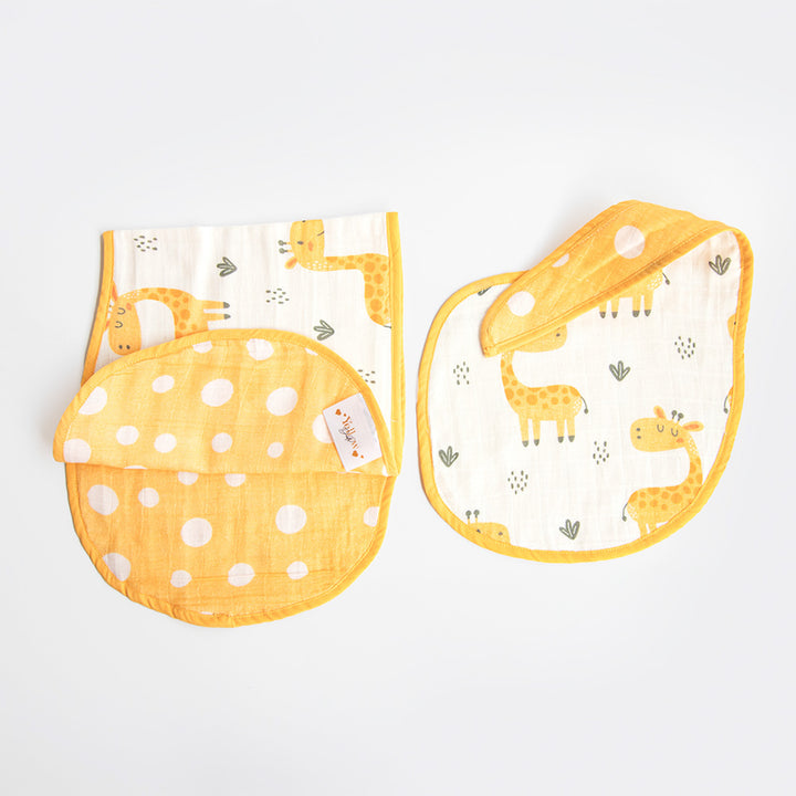 8 Pc | Personalized Baby Giraffe Infant Gift Basket | 0-4 Years
