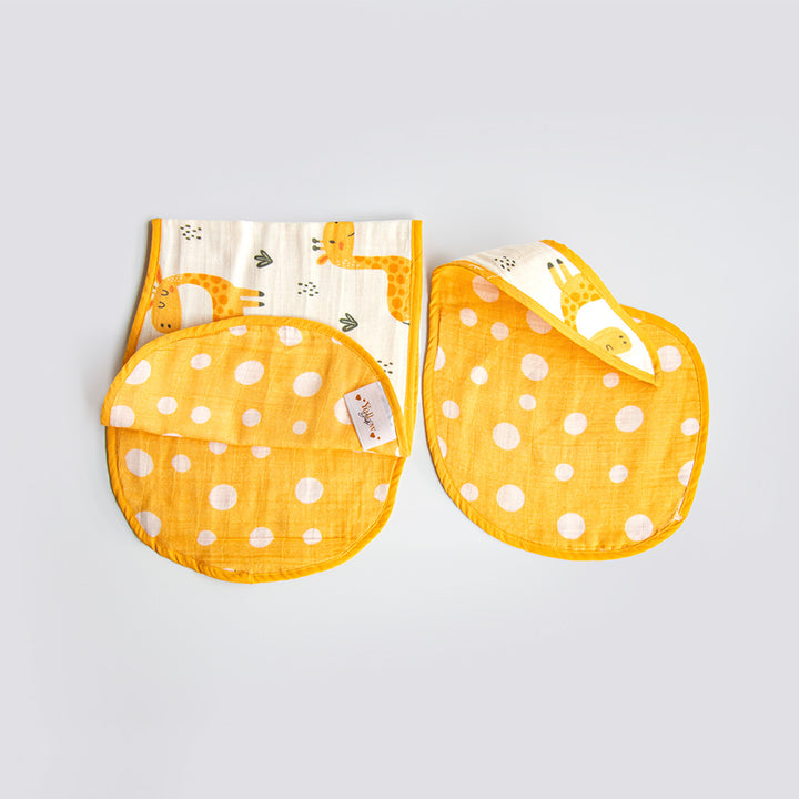8 Pc | Personalized Cute Polka Baby Gift Basket | 0-4 Years