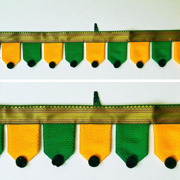 36 Inch | Handmade Decorative Khun Fabric Toran