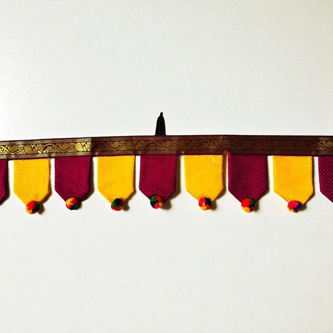 36 Inch | Handmade Decorative Khun Fabric Toran