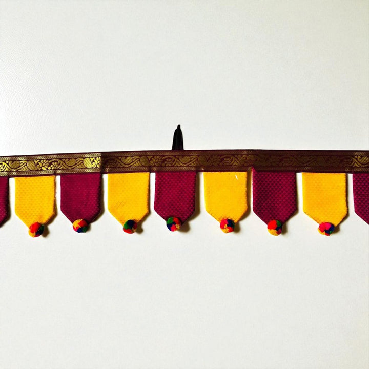 36 Inch | Handmade Decorative Khun Fabric Toran