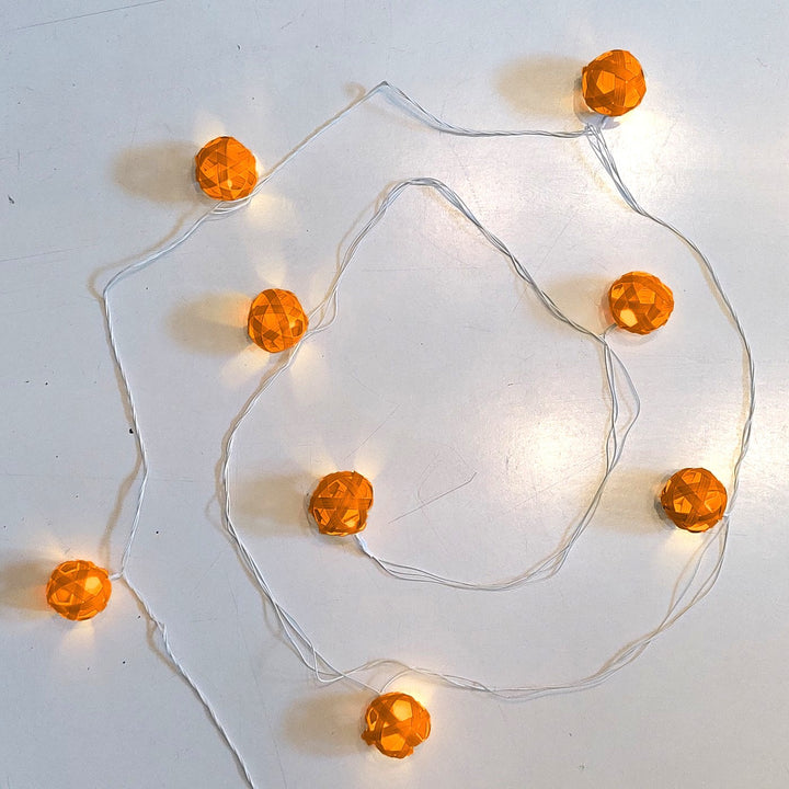 Star Full Moon Eco-Friendly Handmade Woven Bamboo LED Fairy Light