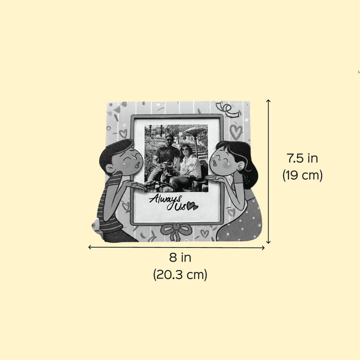 Quirky Landscape MDF Photo Frame