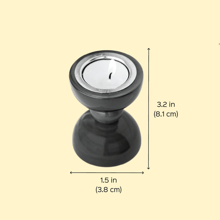 Handcrafted Channapatna Wooden Tea Light Holder