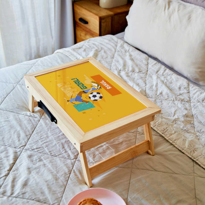 Personalized Football Goal Boy Theme Wooden Foldable Desk