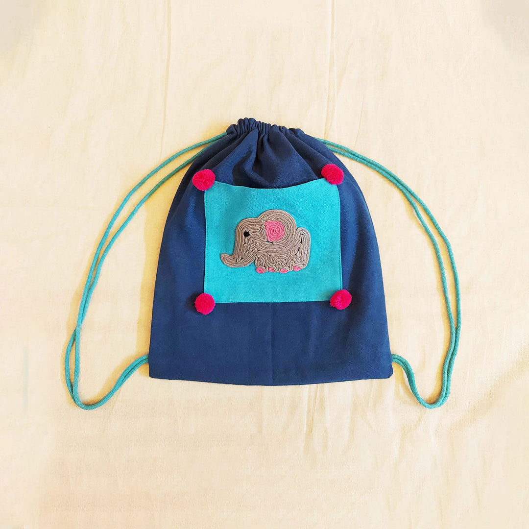 Embroidered Kid's Animal Theme Backpack for School & Trips