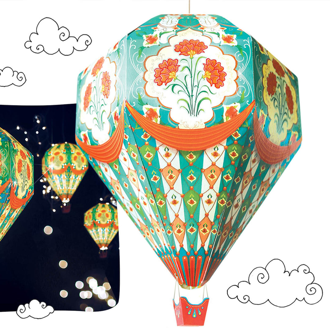 Big Hot Air Balloon DIY Paper Lamp Shade