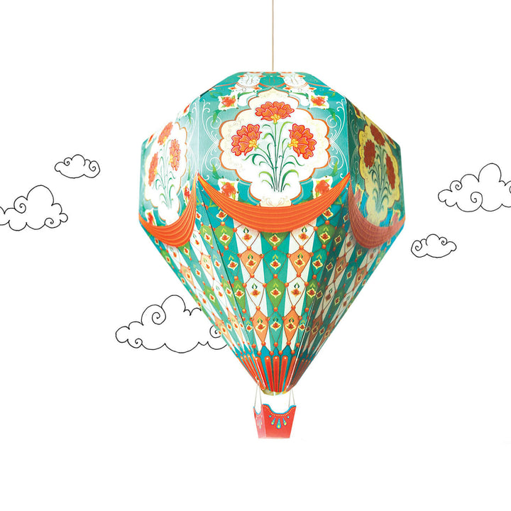Small Hot Air Balloon DIY Paper Lamp Shade