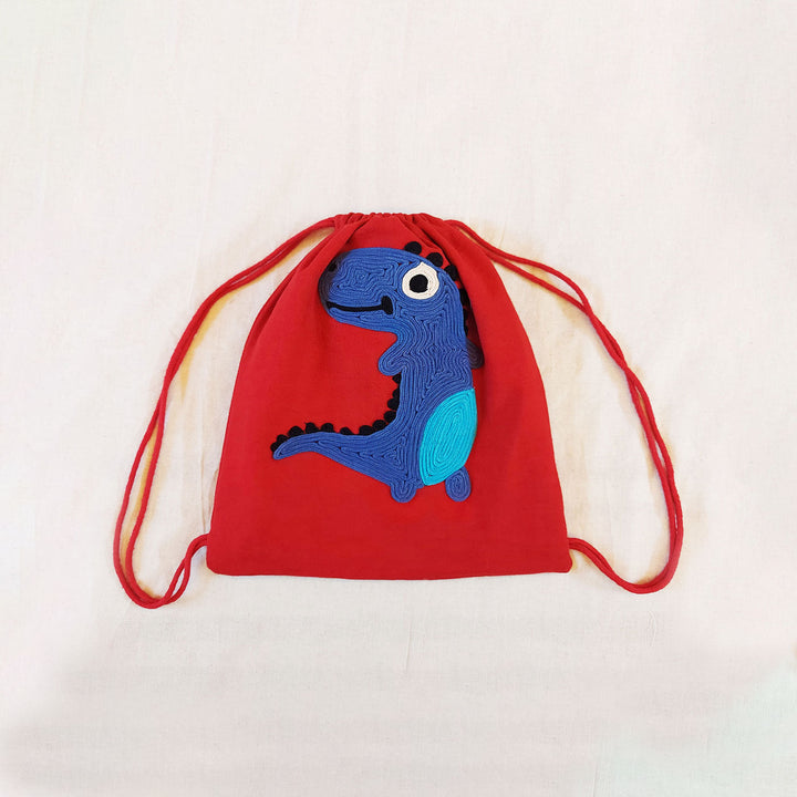Embroidered Kid's Animal Theme Backpack for School & Trips