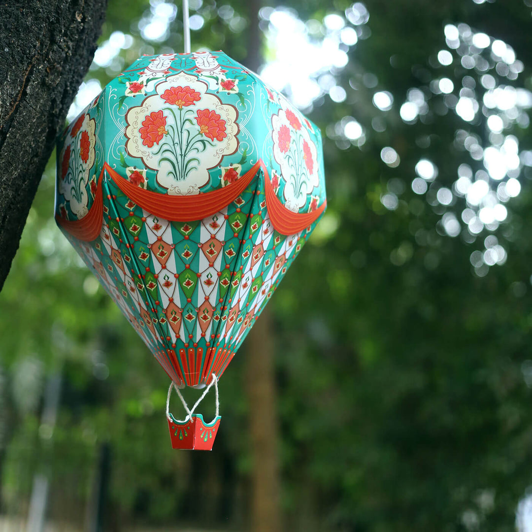 Big Hot Air Balloon DIY Paper Lamp Shade