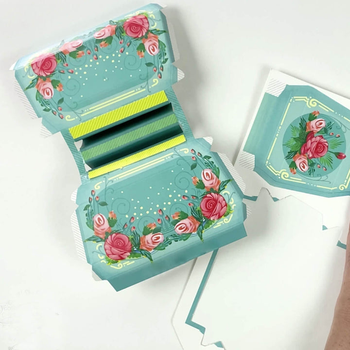 Mini Toaster Desk Calendar 2025 - DIY Paper Craft Kit