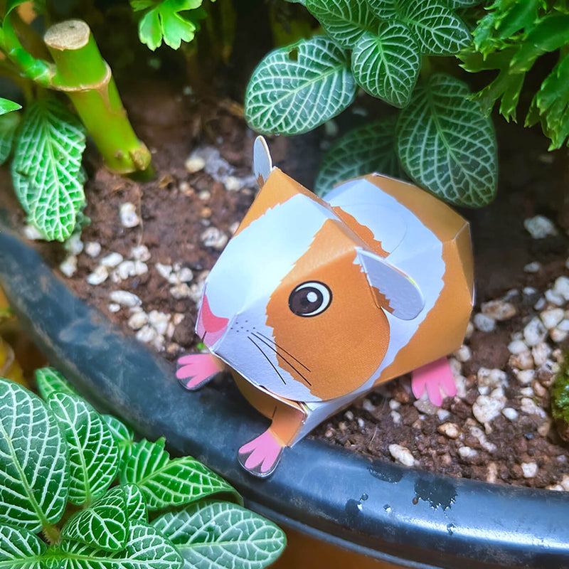 DIY Mini Pet Animals Paper Craft Kit - Set of 6 – Zwende