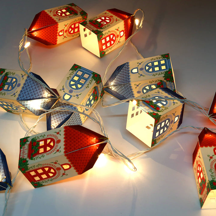 Paper Mini Happy Home DIY Fairy Lights