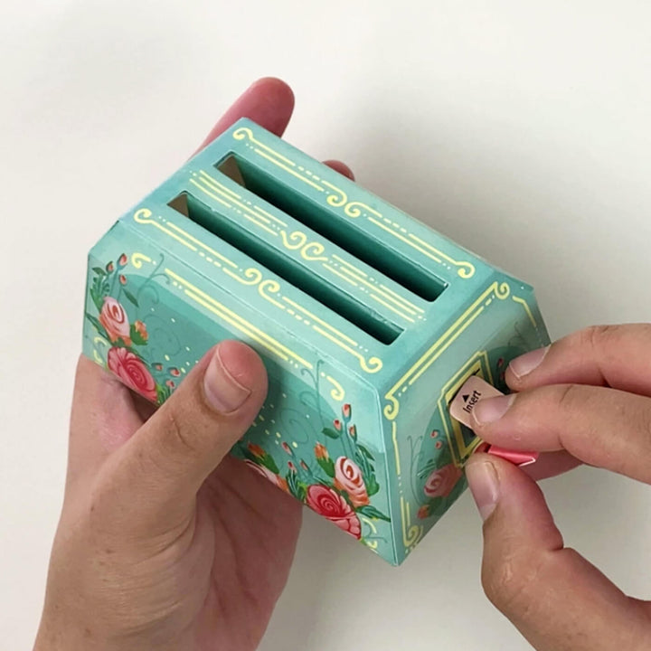 Mini Toaster Desk Calendar 2025 - DIY Paper Craft Kit