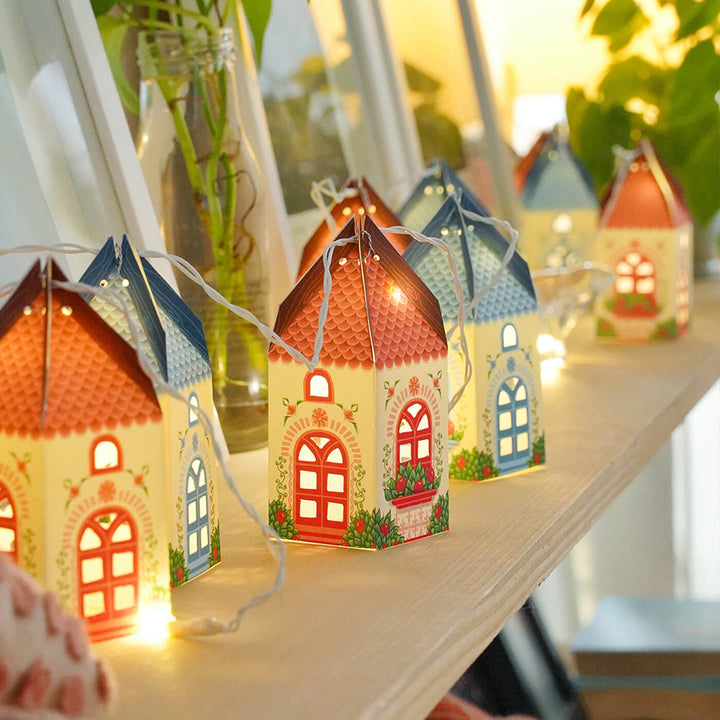 Paper Mini Happy Home DIY Fairy Lights