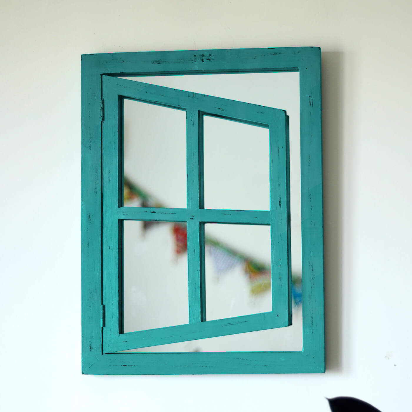 Buy Small Classic Illusion Window Mirror Online On Zwende