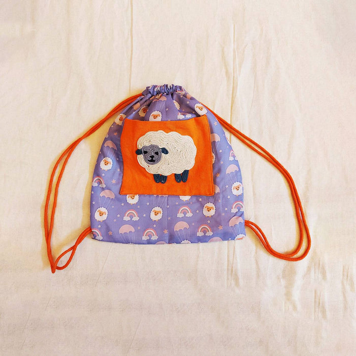 Embroidered Kid's Animal Theme Backpack for School & Trips