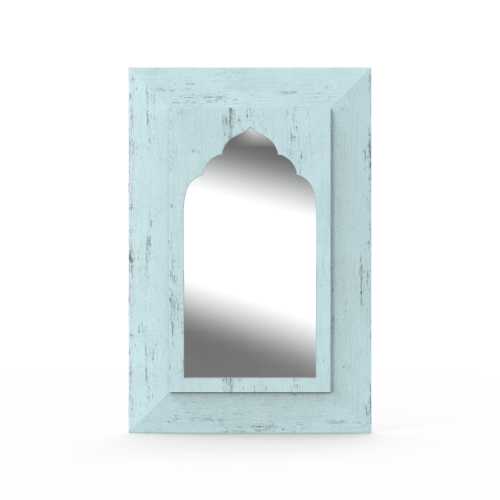 Vintage Medium Mughal Styled Mirror - Zwende