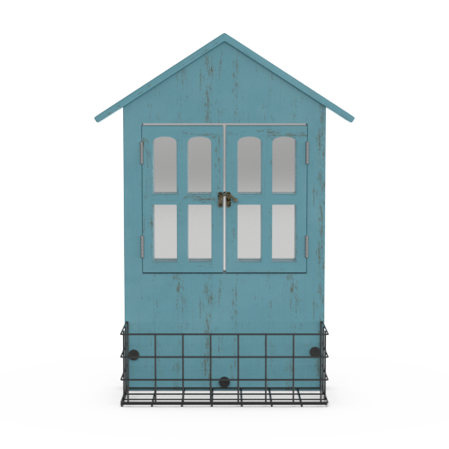 House Shaped Window Mirror