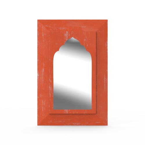 Vintage Medium Mughal Styled Mirror - Zwende