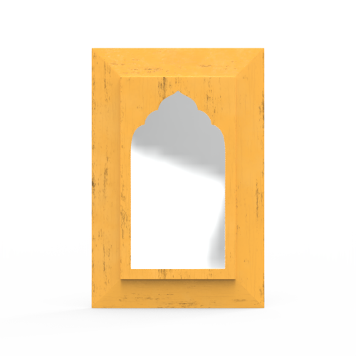 Vintage Medium Mughal Styled Mirror - Zwende