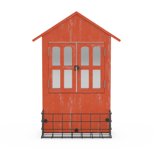 House Shaped Window Mirror