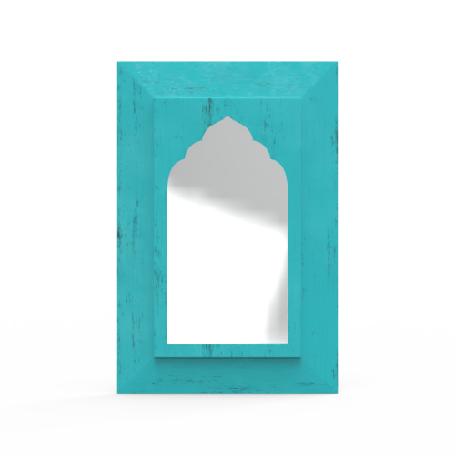 Vintage Medium Mughal Styled Mirror - Zwende