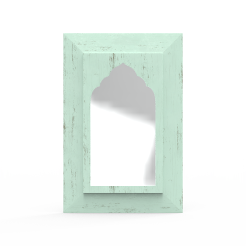 Vintage Medium Mughal Styled Mirror - Zwende