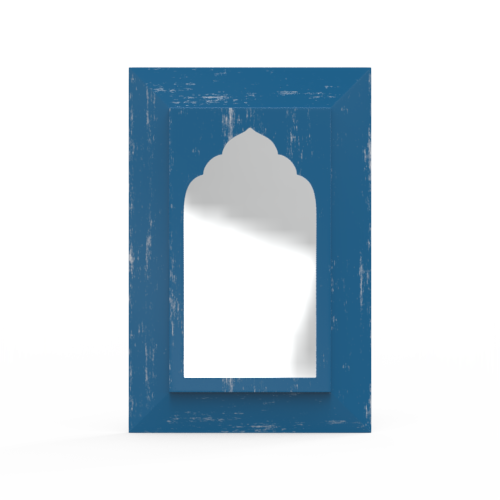 Vintage Medium Mughal Styled Mirror - Zwende