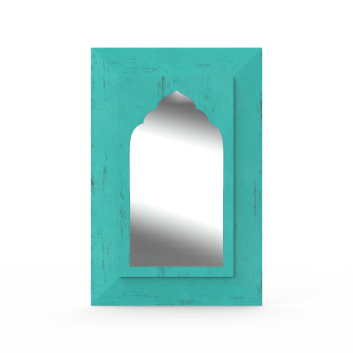 Vintage Medium Mughal Styled Mirror - Zwende