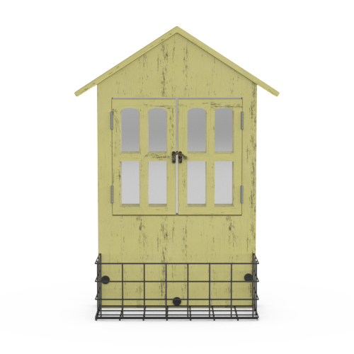 House Shaped Window Mirror