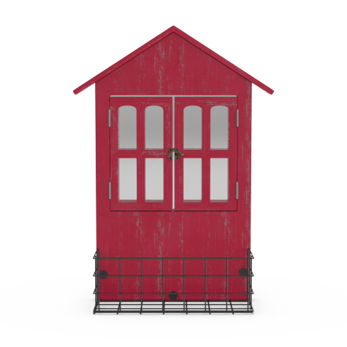 House Shaped Window Mirror