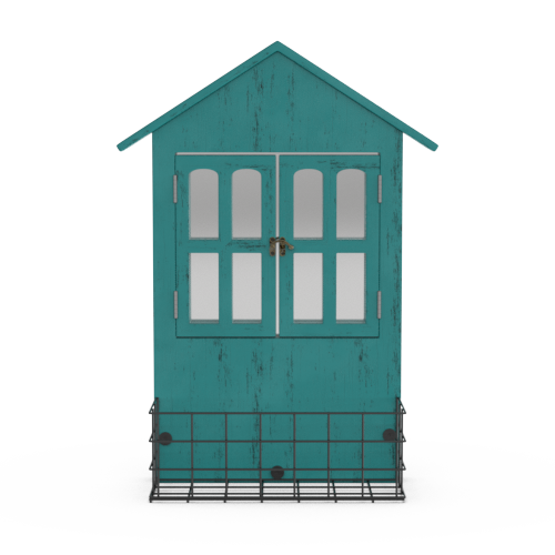 House Shaped Window Mirror