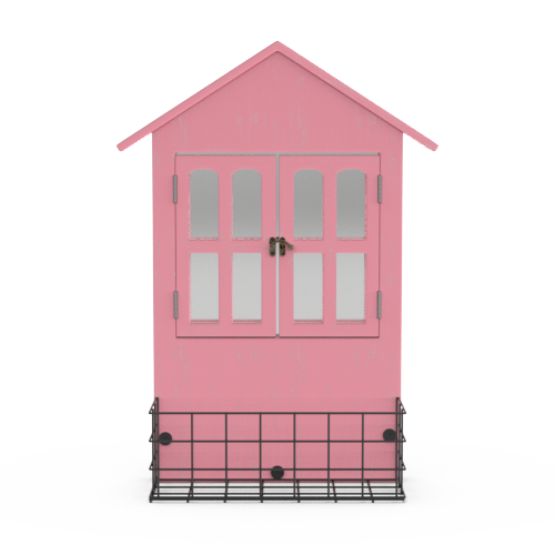 House Shaped Window Mirror